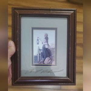 Elegant Framed Art Print Ben Richmond Widows Watch